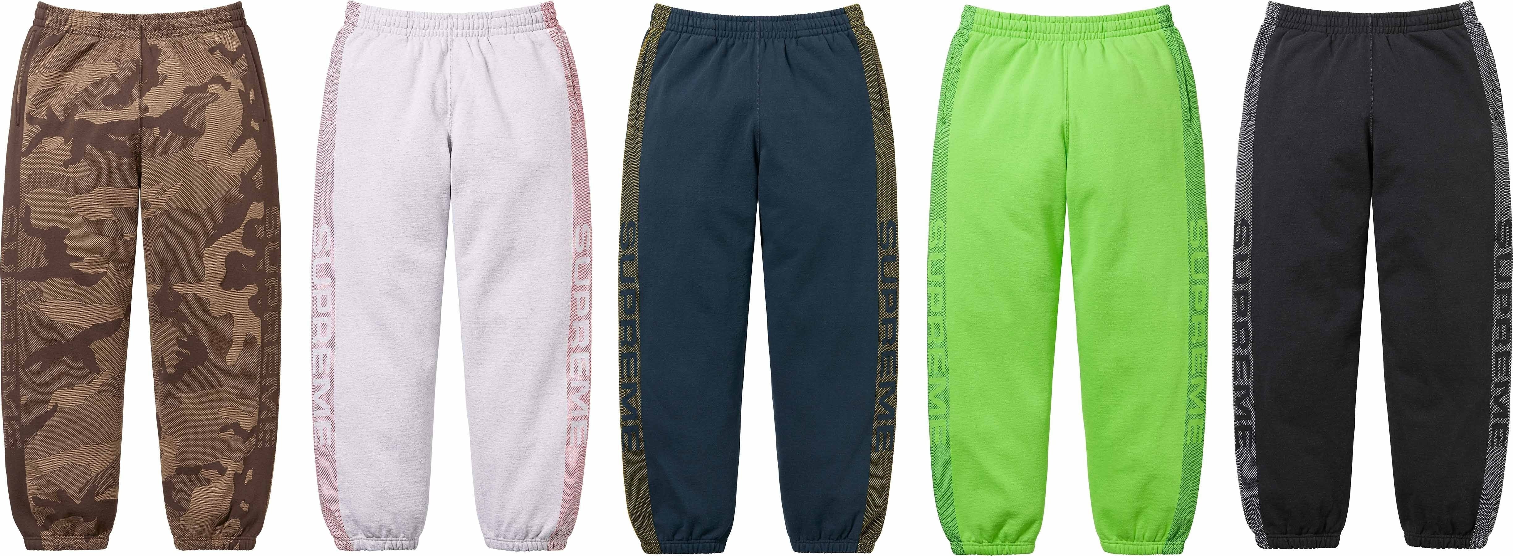 Jacquard Stripe Sweatpant